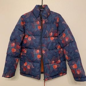 Sundance Floral Puffer Coat